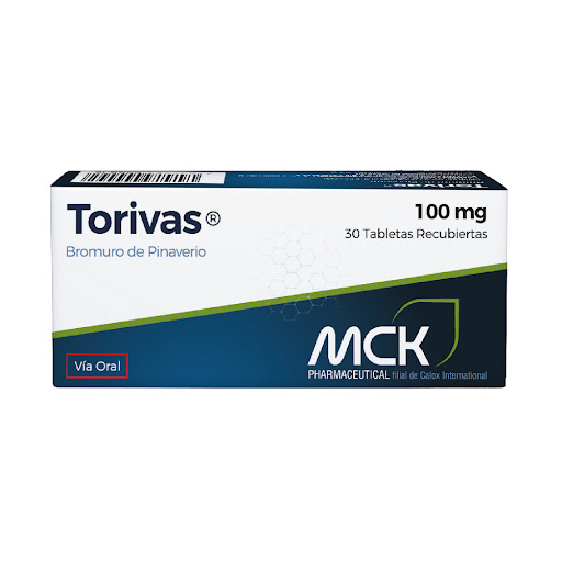 TORIVAS BROMURO DE PINAVERIUM 100MG TAB X 30 (MCK)